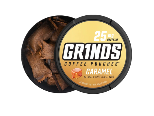 GRINDS 25mg CARAMEL