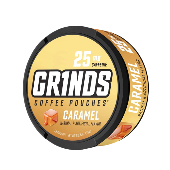 GRINDS 25mg CARAMEL