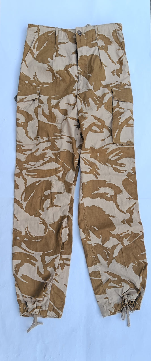 Originální bojové kalhoty britských vojáků v maskování DPM Combat Tropical