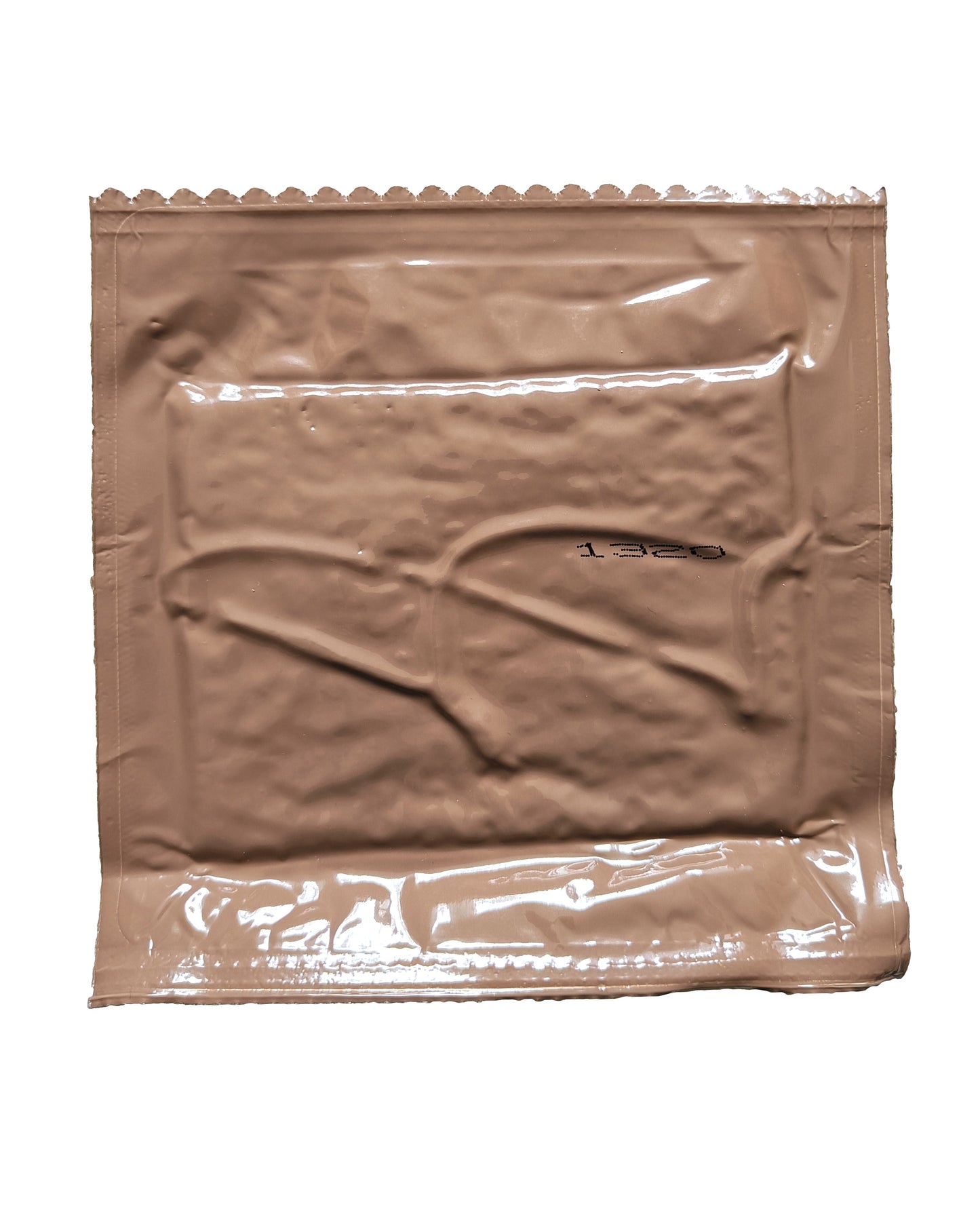 zadní strana US pop tart z MRE