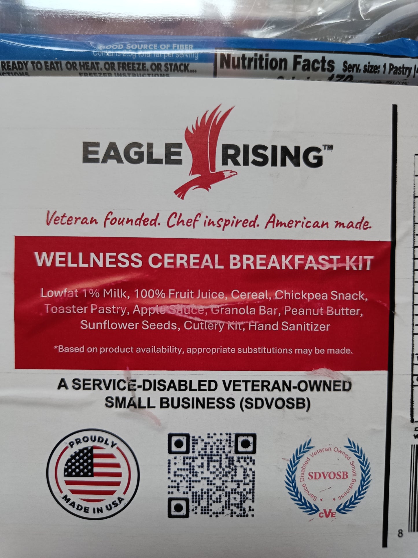 civilní us mre welless cereal breakfast kit