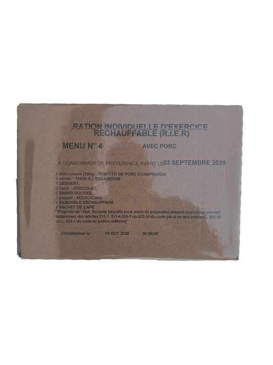 FR MRE 12h menu 4