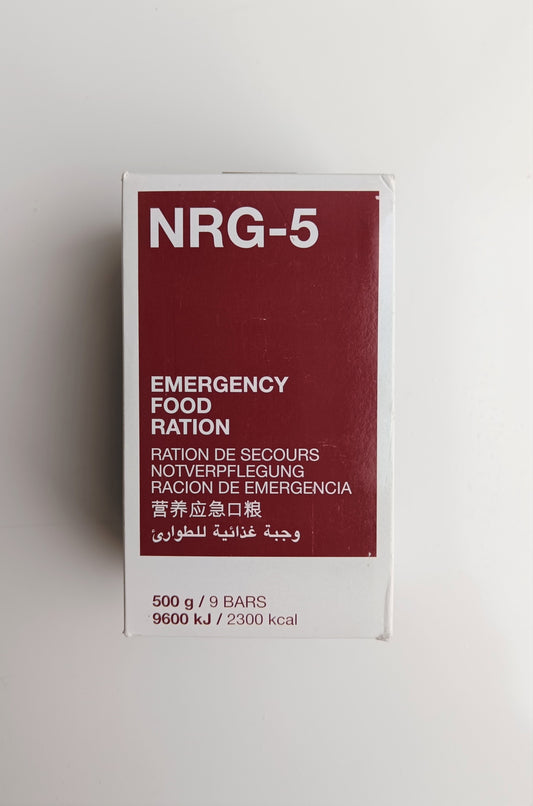 Krabice s nouzovou potravinovou dávkou NRG-5