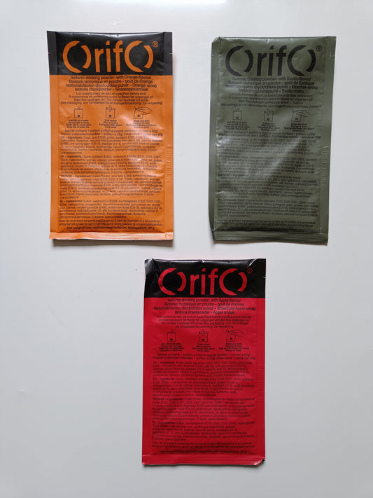 Isotonické nápoje Orifo - různé varianty