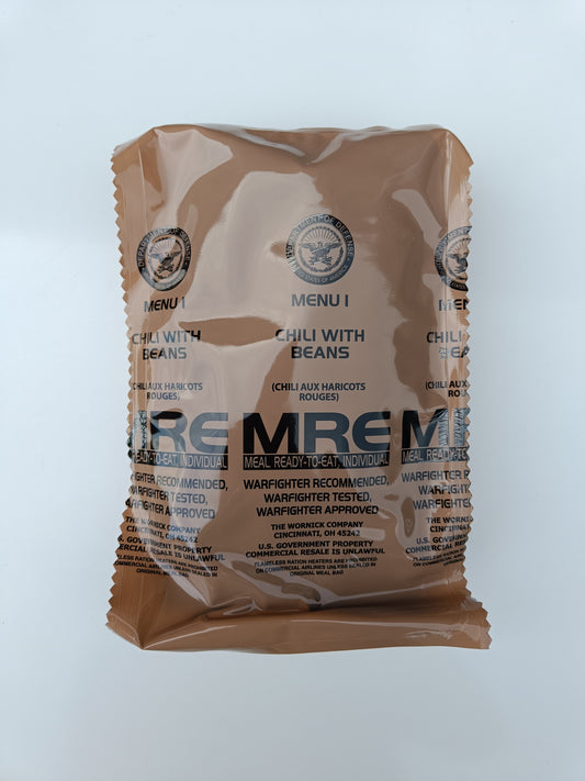 US MRE menu 1