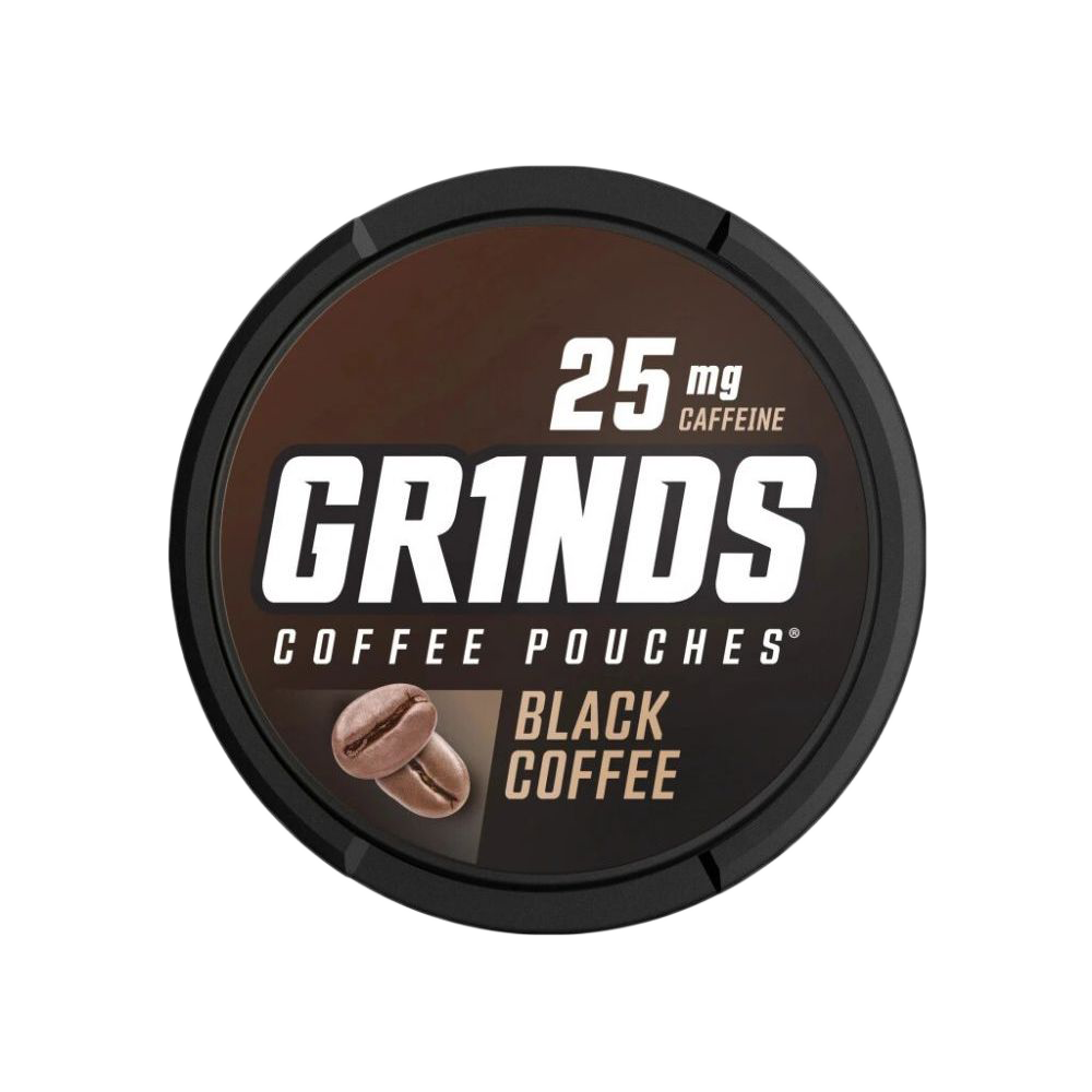GRINDS 25mg BLACK COFFEE