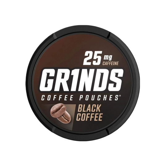 GRINDS 25mg BLACK COFFEE