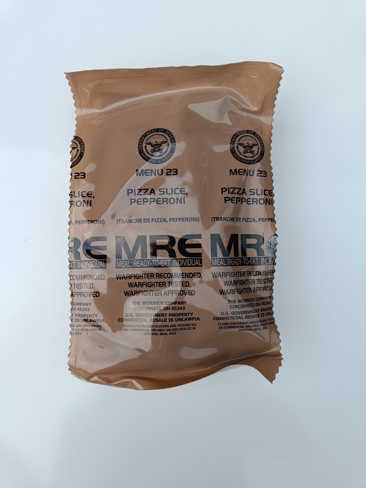 US MRE menu 23