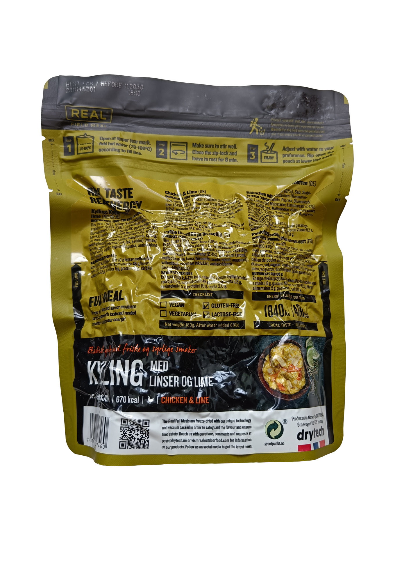 Jídlo REAL Field Meal