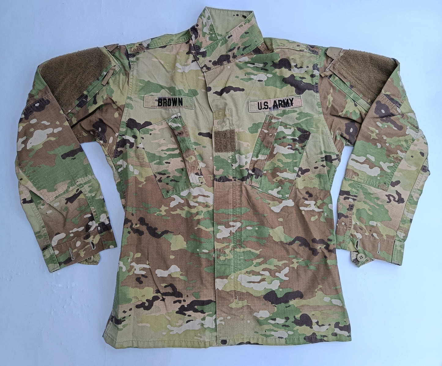 Blůza US ARMY SCORPION multicam ripstop /jako nová/ - pohled zepředu 