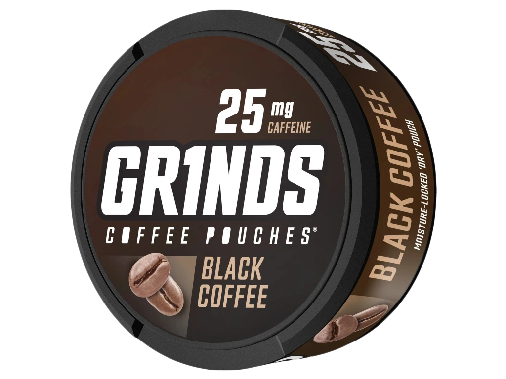 GRINDS 25mg BLACK COFFEE