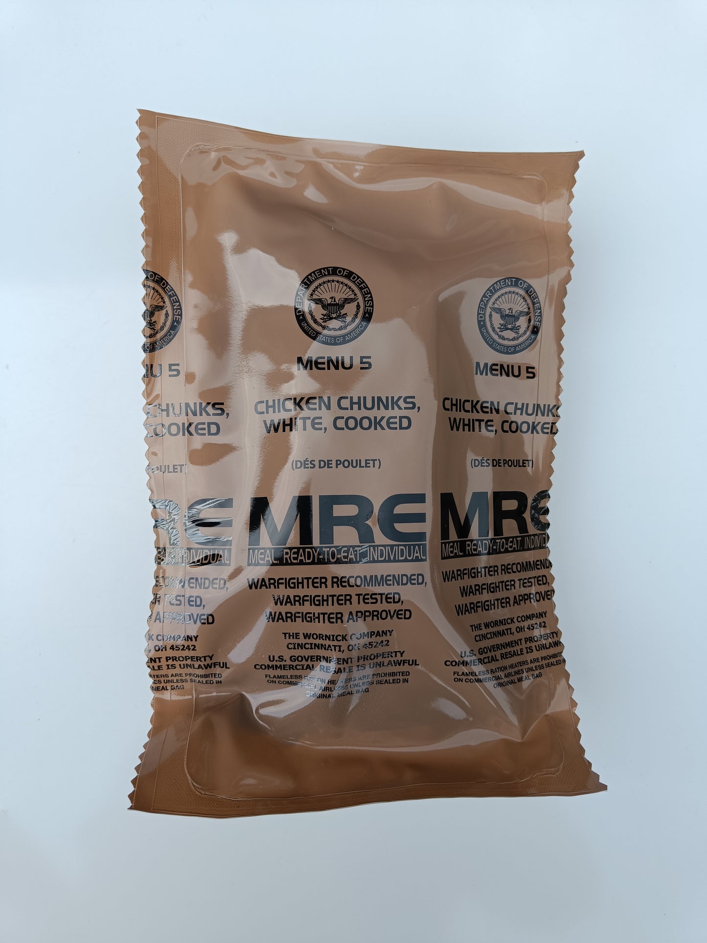 US MRE menu 5