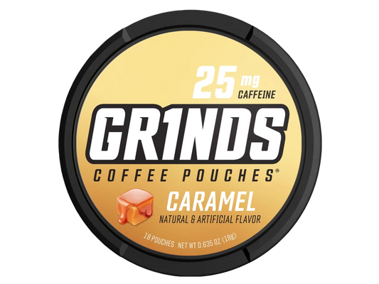 GRINDS 25mg CARAMEL
