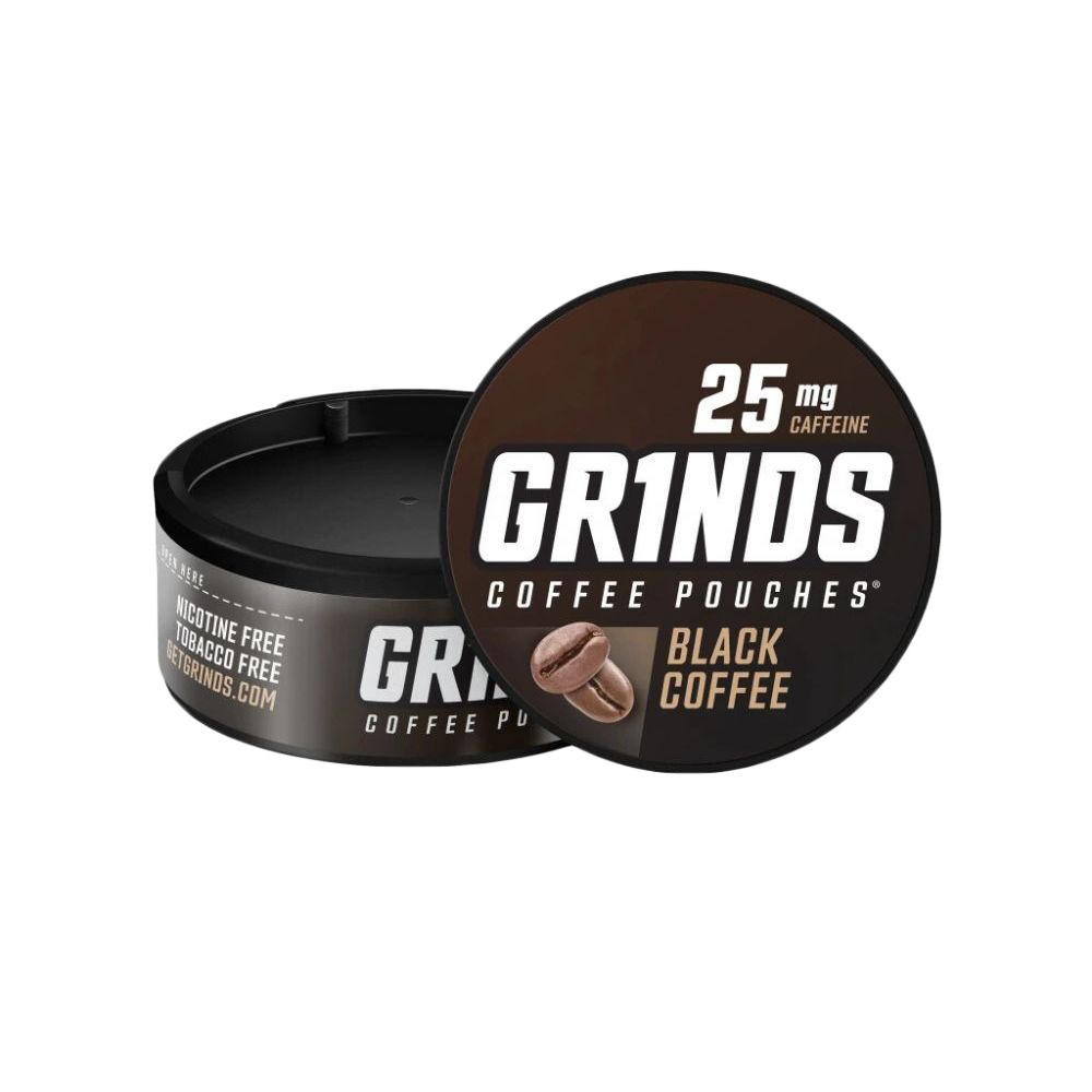GRINDS 25mg BLACK COFFEE