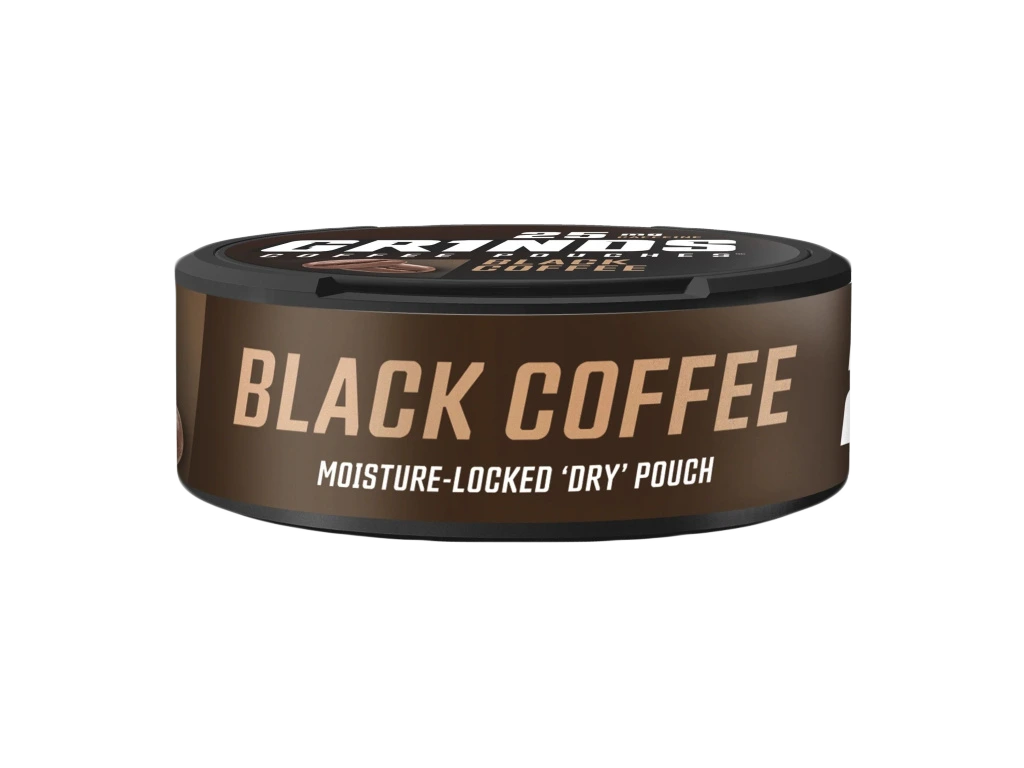 GRINDS 25mg BLACK COFFEE