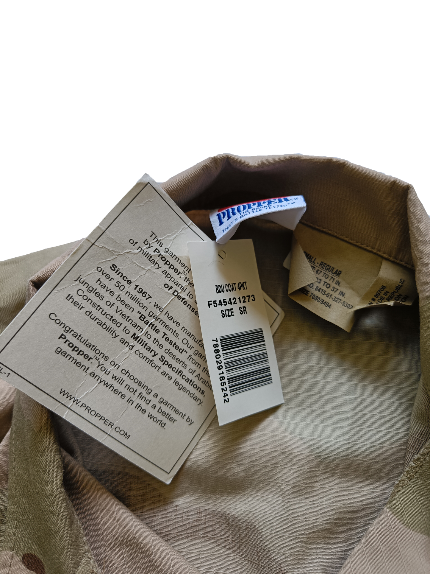 BDU blůza 3-Color Desert – originál Propper, nová se štítky