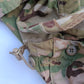 Kalhoty US Army multicam originál - stahování stehenní kapsy 