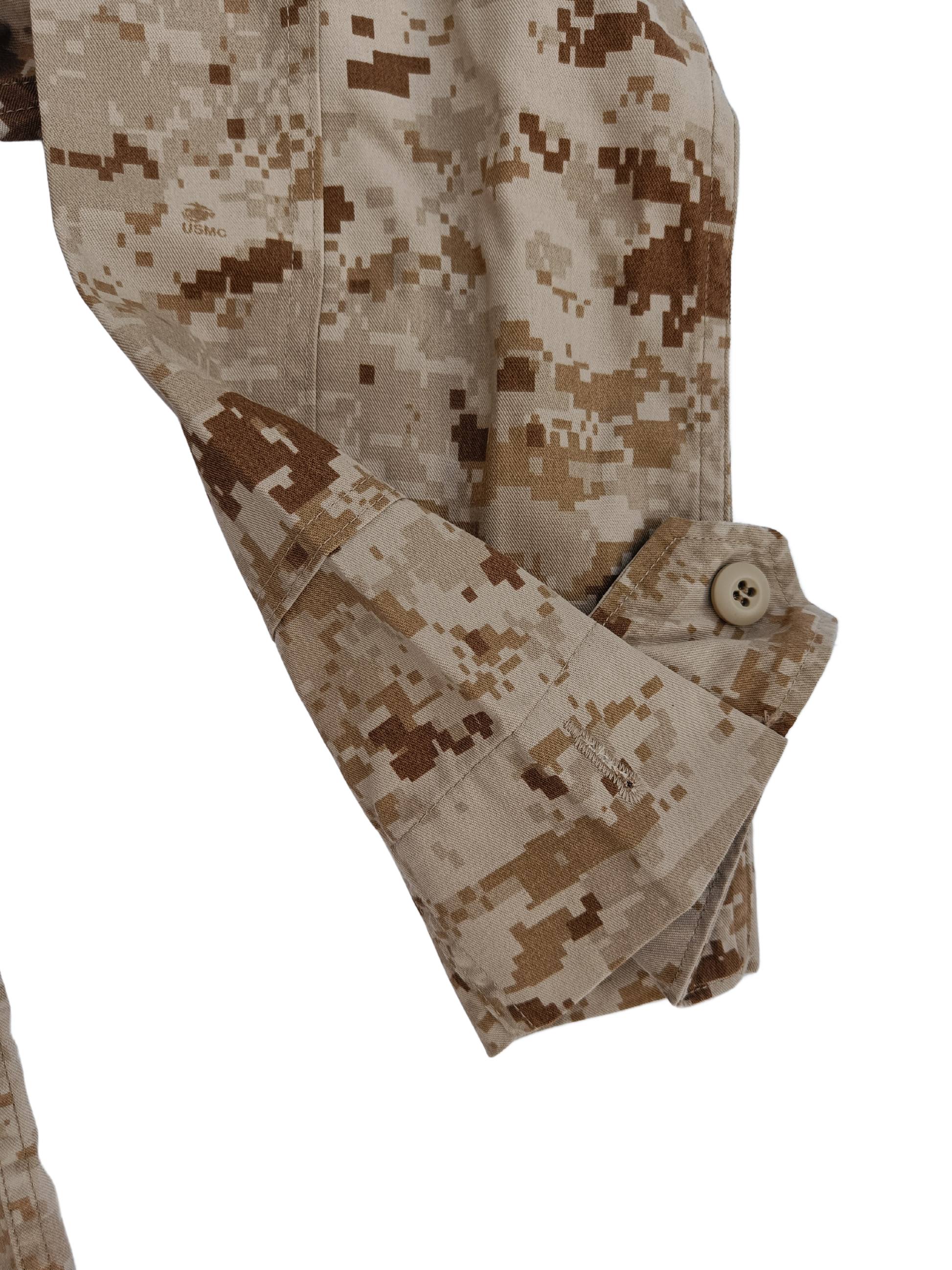 Originální blůza USMC digital marpat MCCUU nová - stahování konců rukávů pomocí lemu na knoflíky