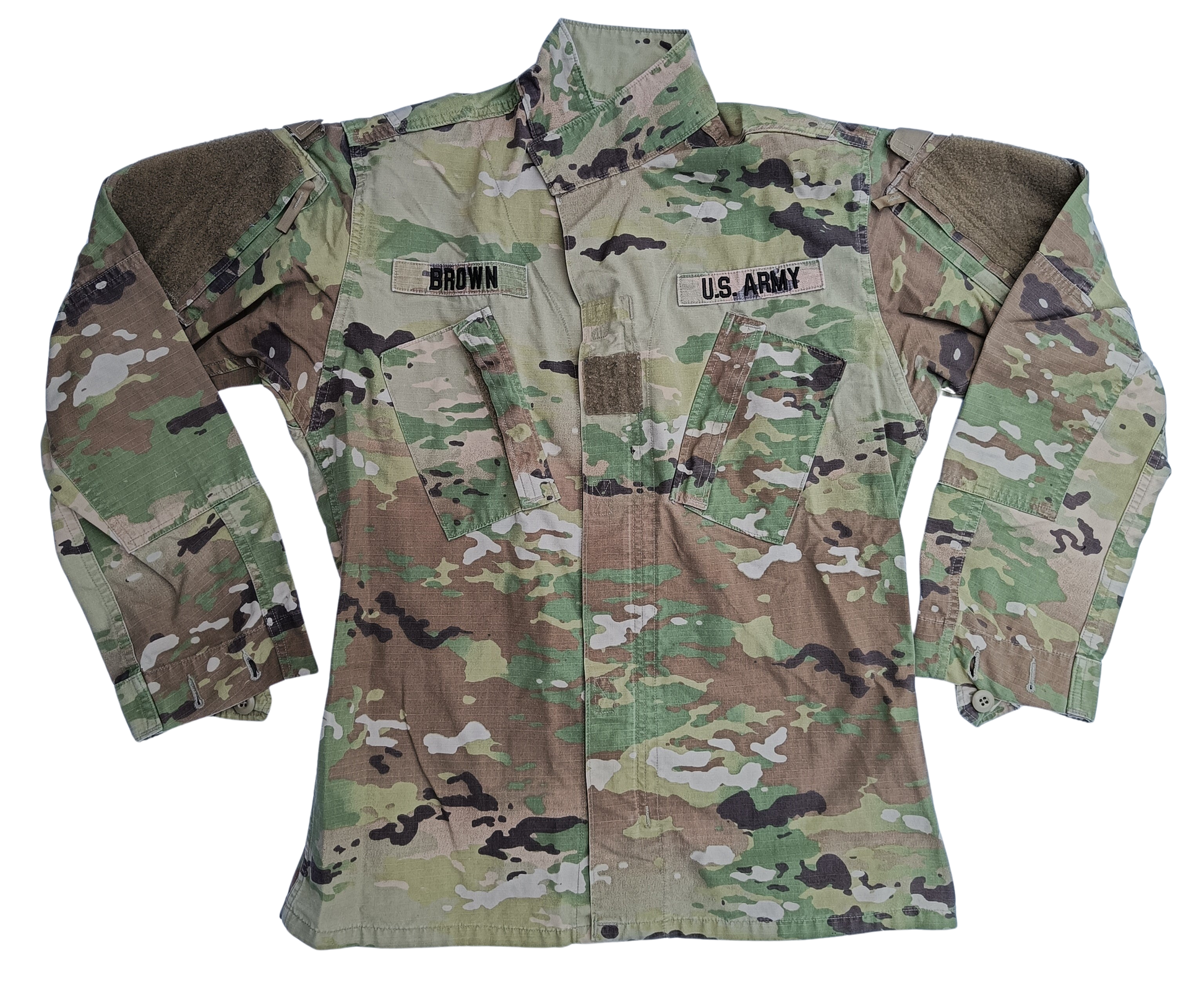 Blůza US ARMY SCORPION multicam ripstop /jako nová/ - pohled zepředu 