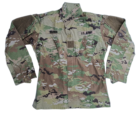 Blůza US ARMY SCORPION multicam ripstop /jako nová/ - pohled zepředu 