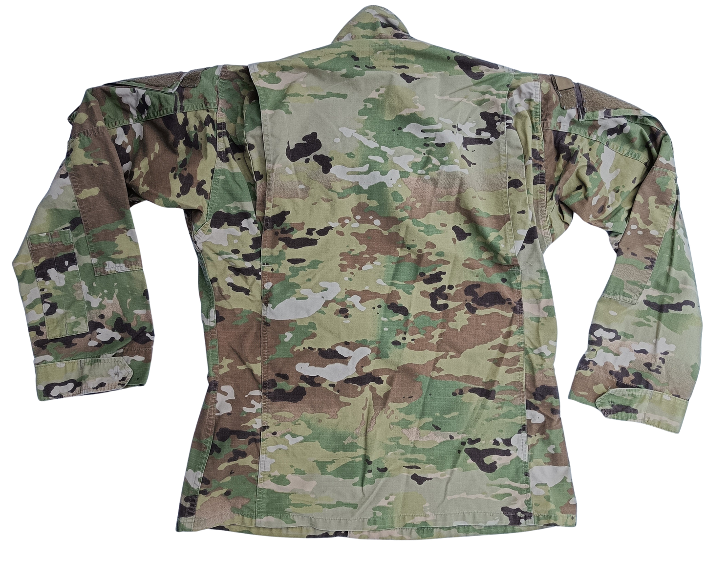 Blůza US ARMY SCORPION multicam ripstop /jako nová/ - pohled na blůzu ze zadu