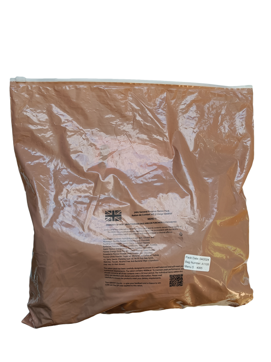 Britské MRE 24h - nový obal