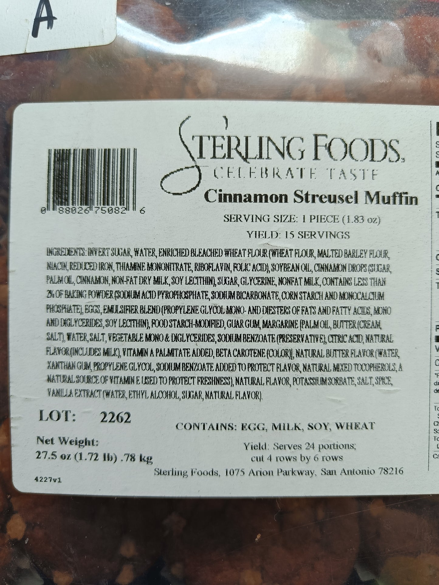 Výrobce sterling foods 