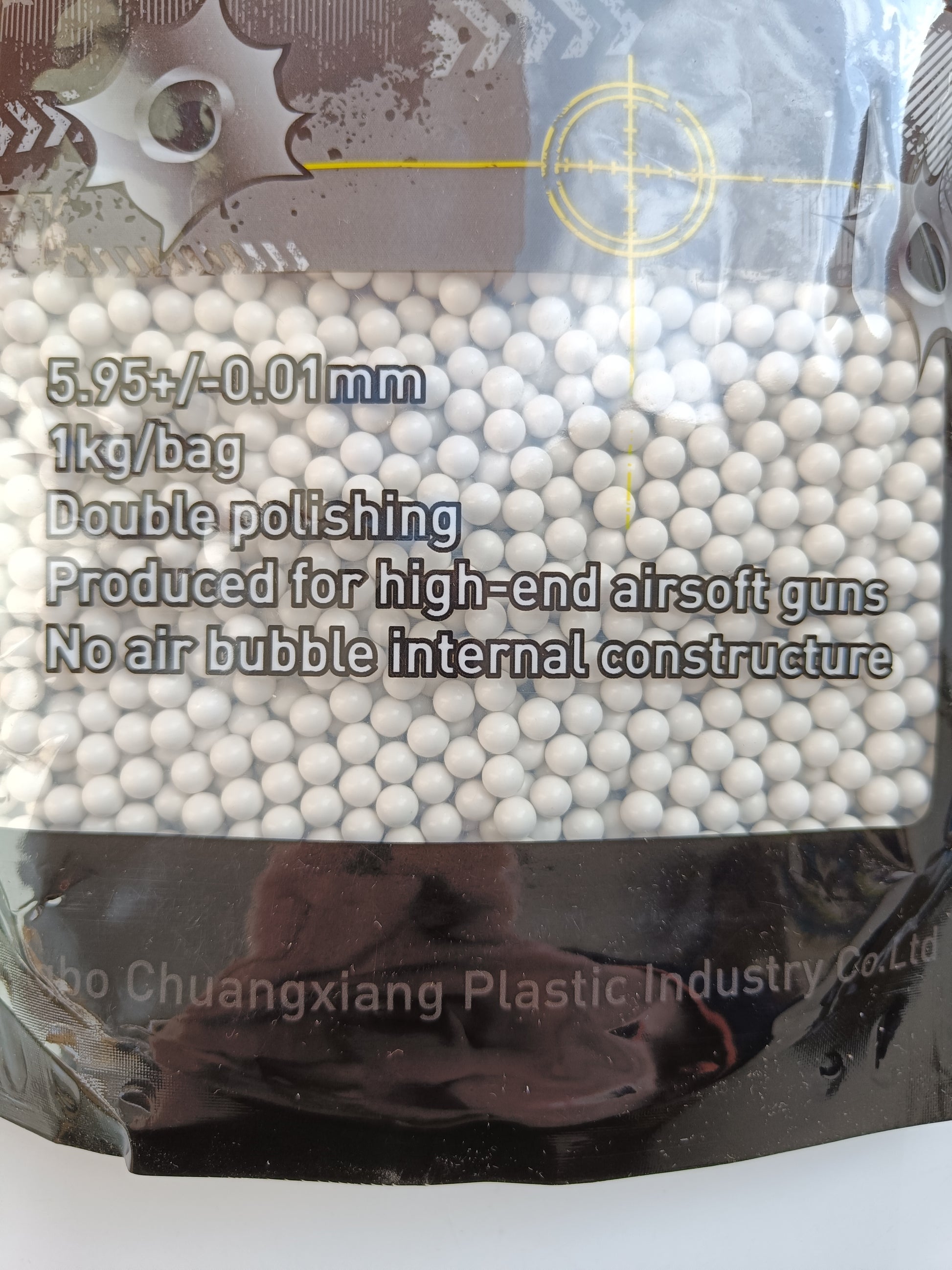 Kuličky Exact BB 0,25g 1kg detail popisu výrobce