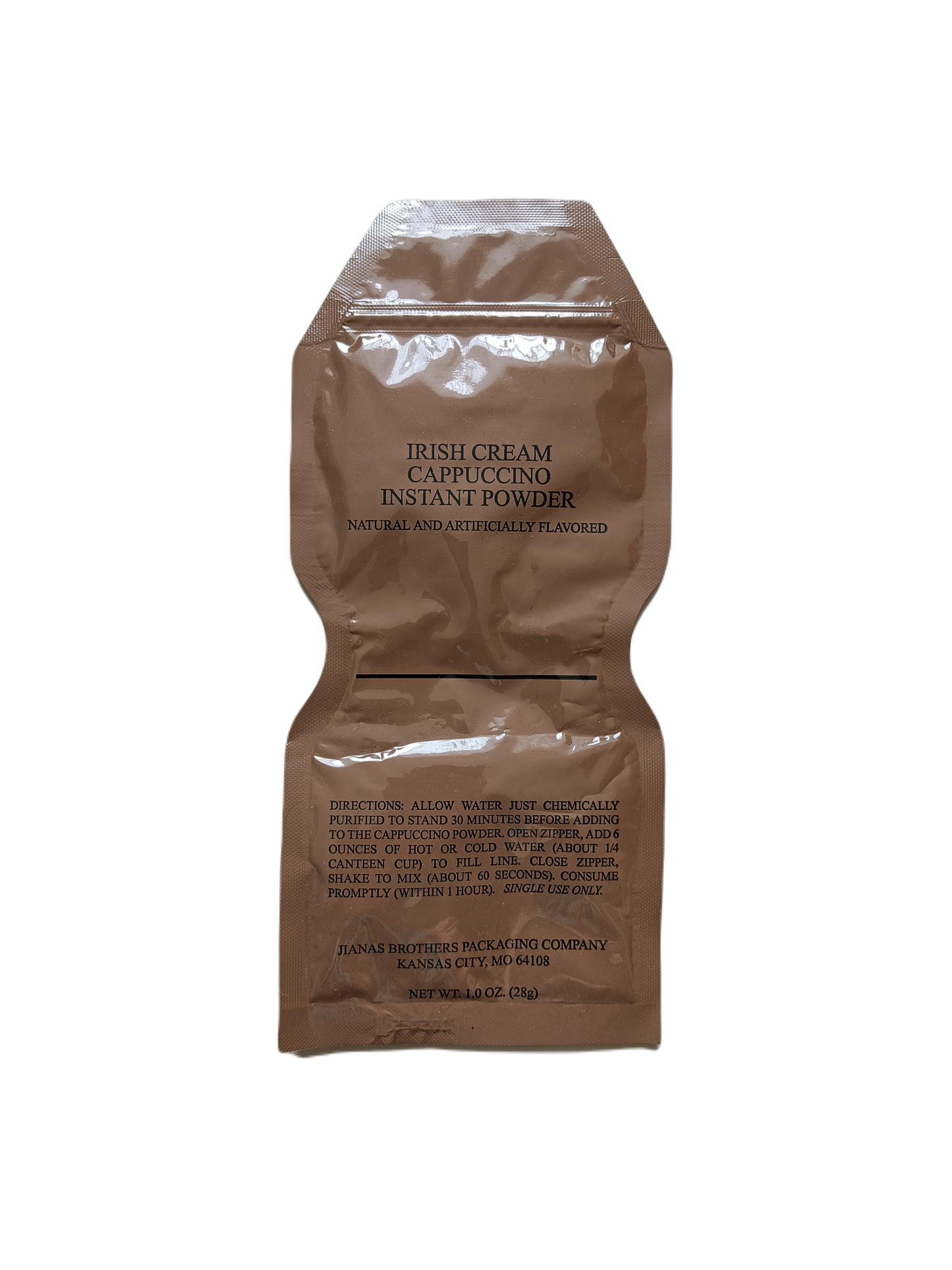 Nápoj US MRE Irish cream cappuccino instant powder