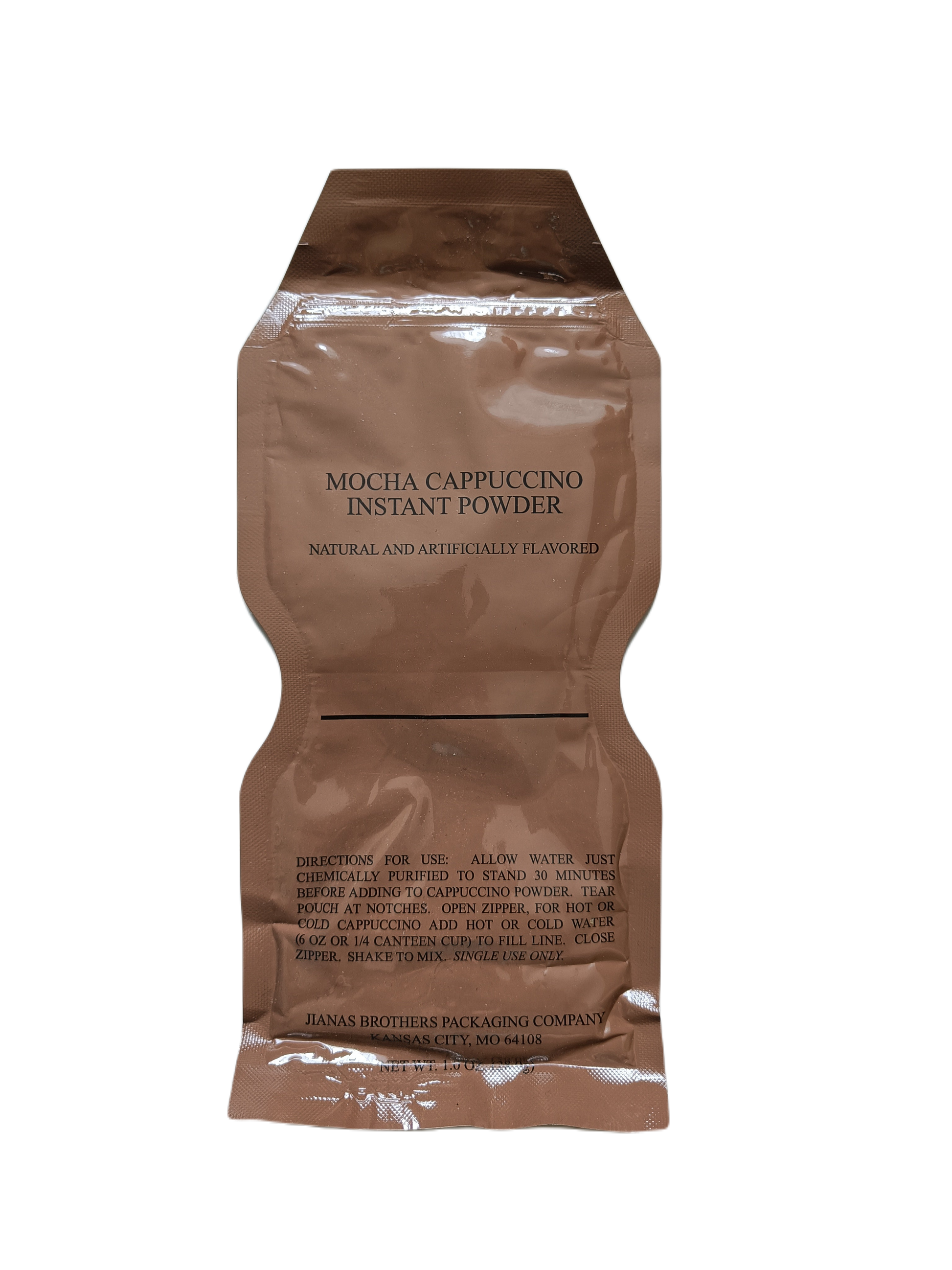 Nápoj US MRE mocha cappuccino instant powder