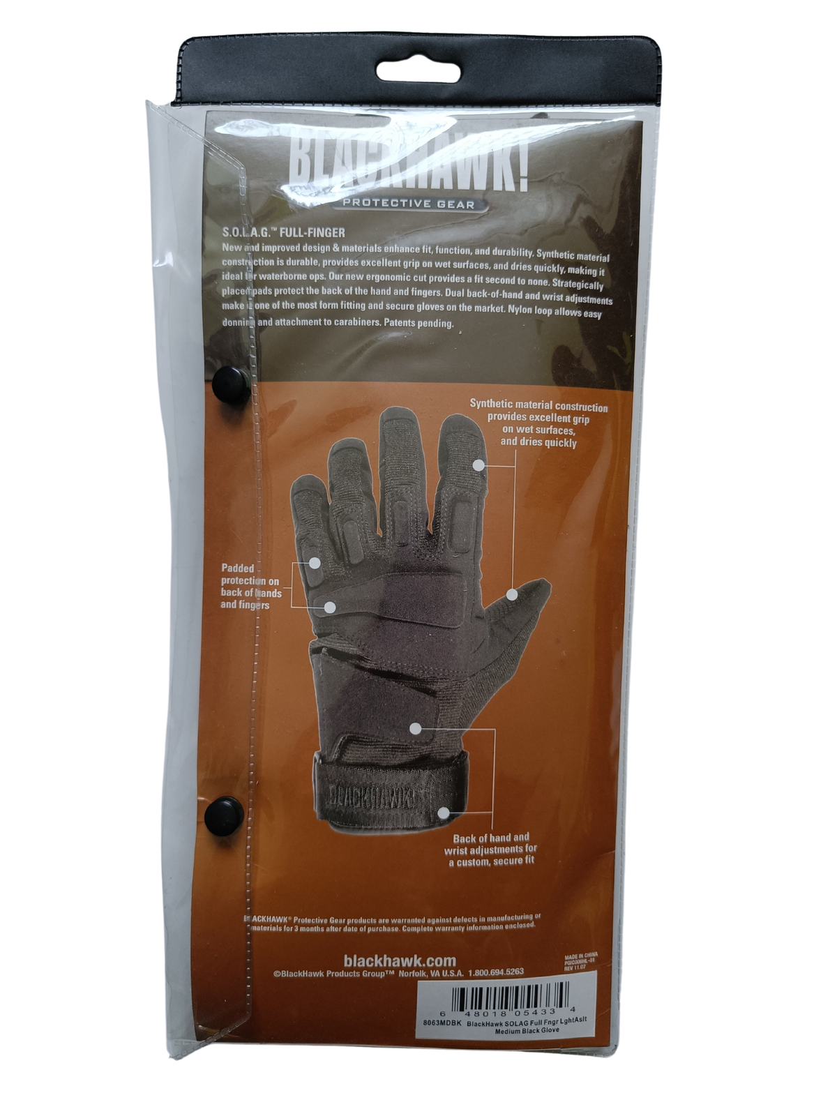 Blackhawk Tactical Gloves SOLAG | YourMilitaryStories