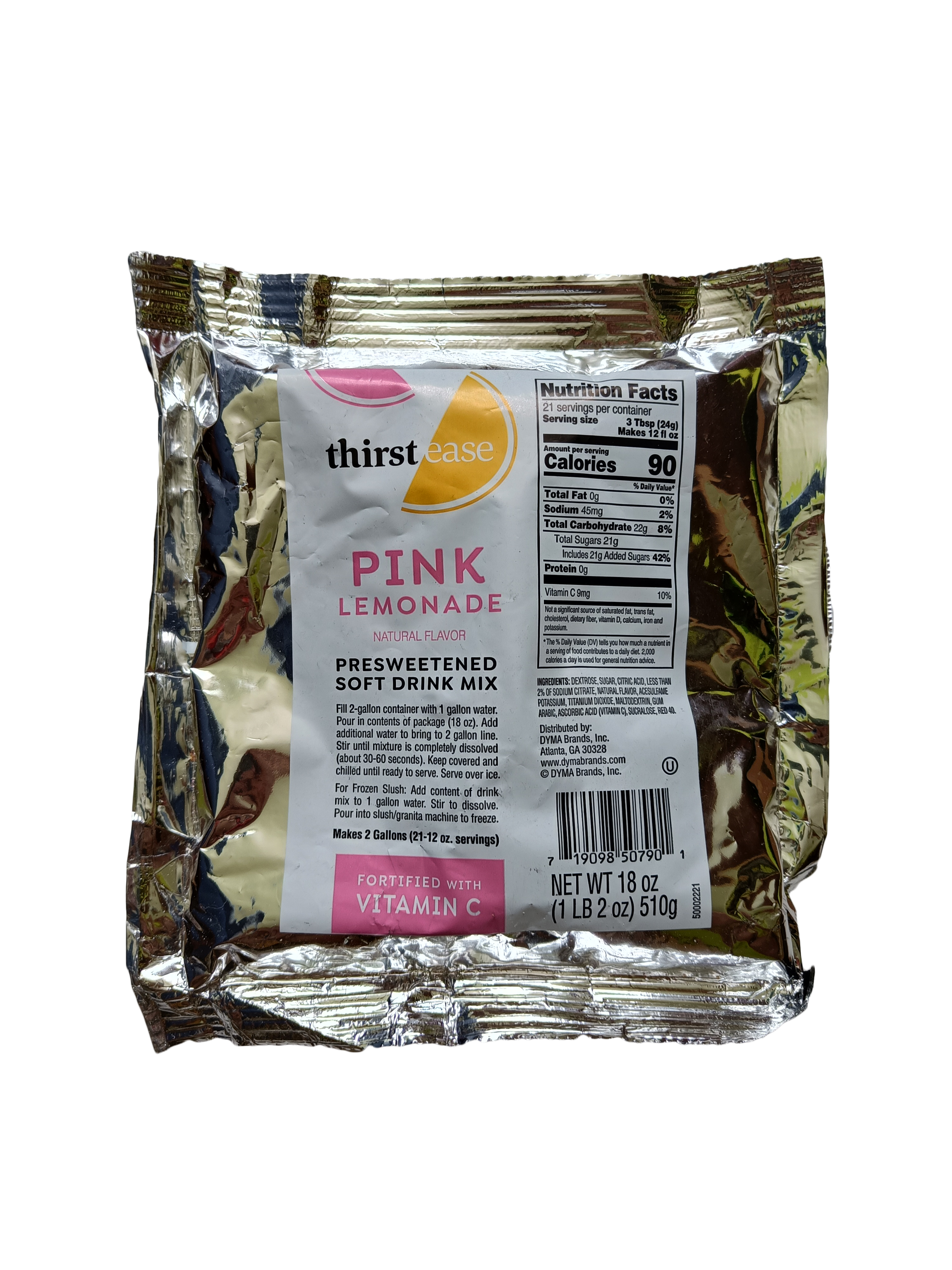 Thirst Ease instantní nápoj (510 g) růžová limonáda