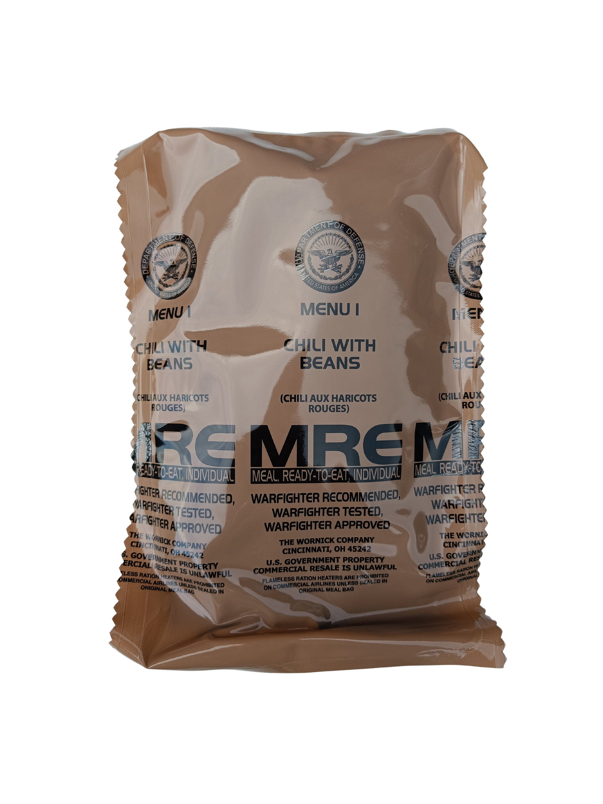 US MRE menu 1