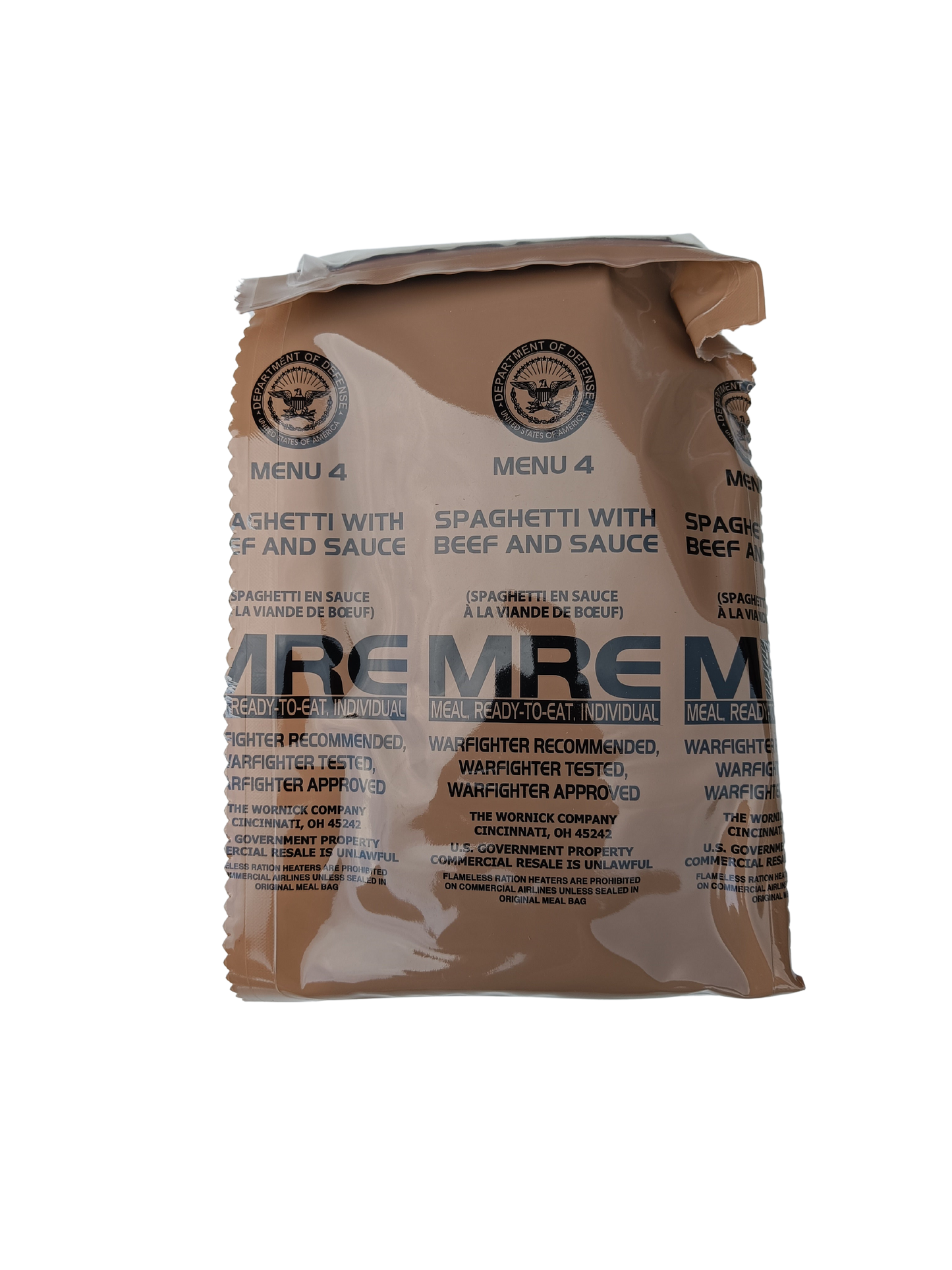 US MRE menu 4