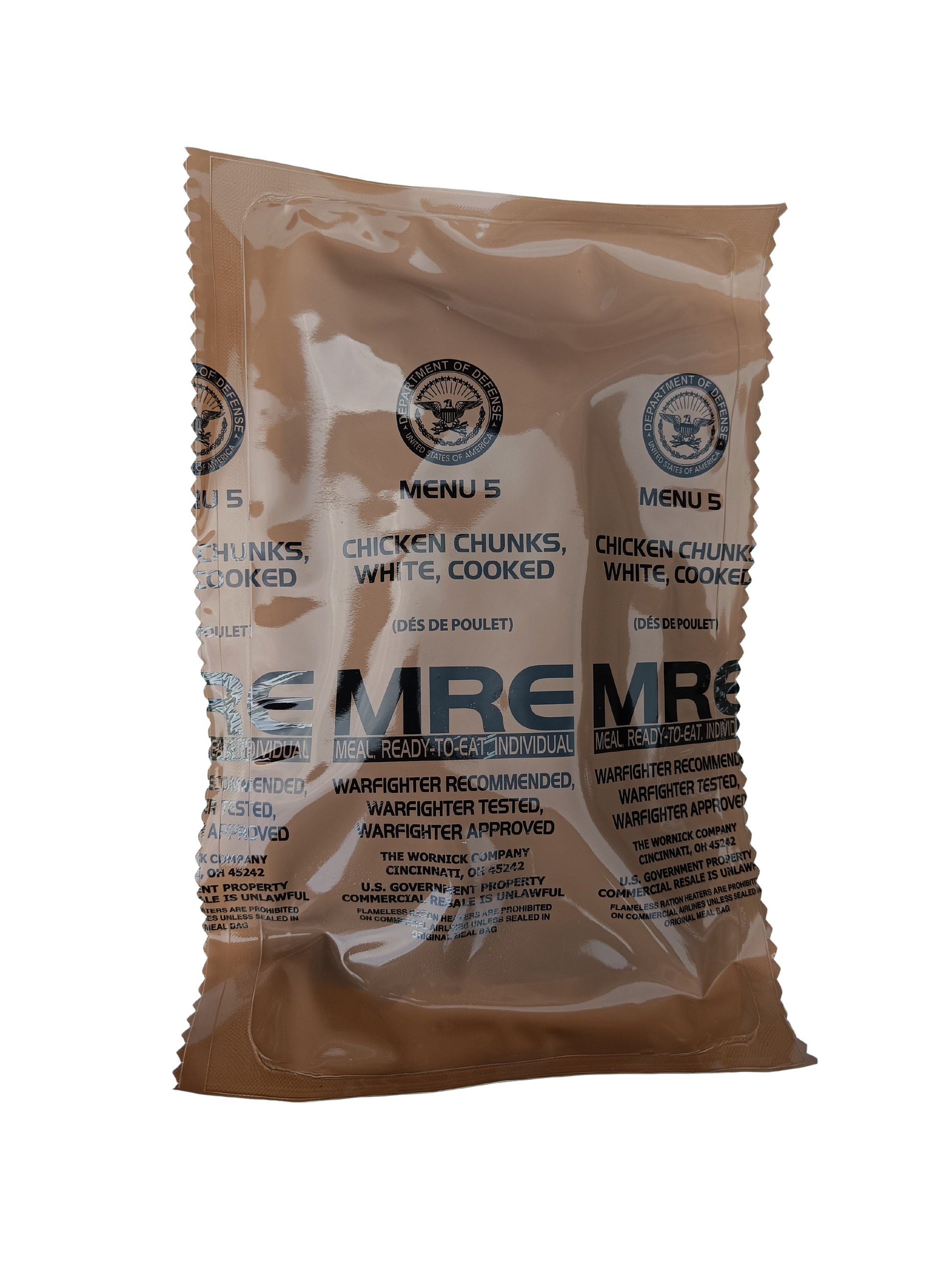 US MRE menu 5