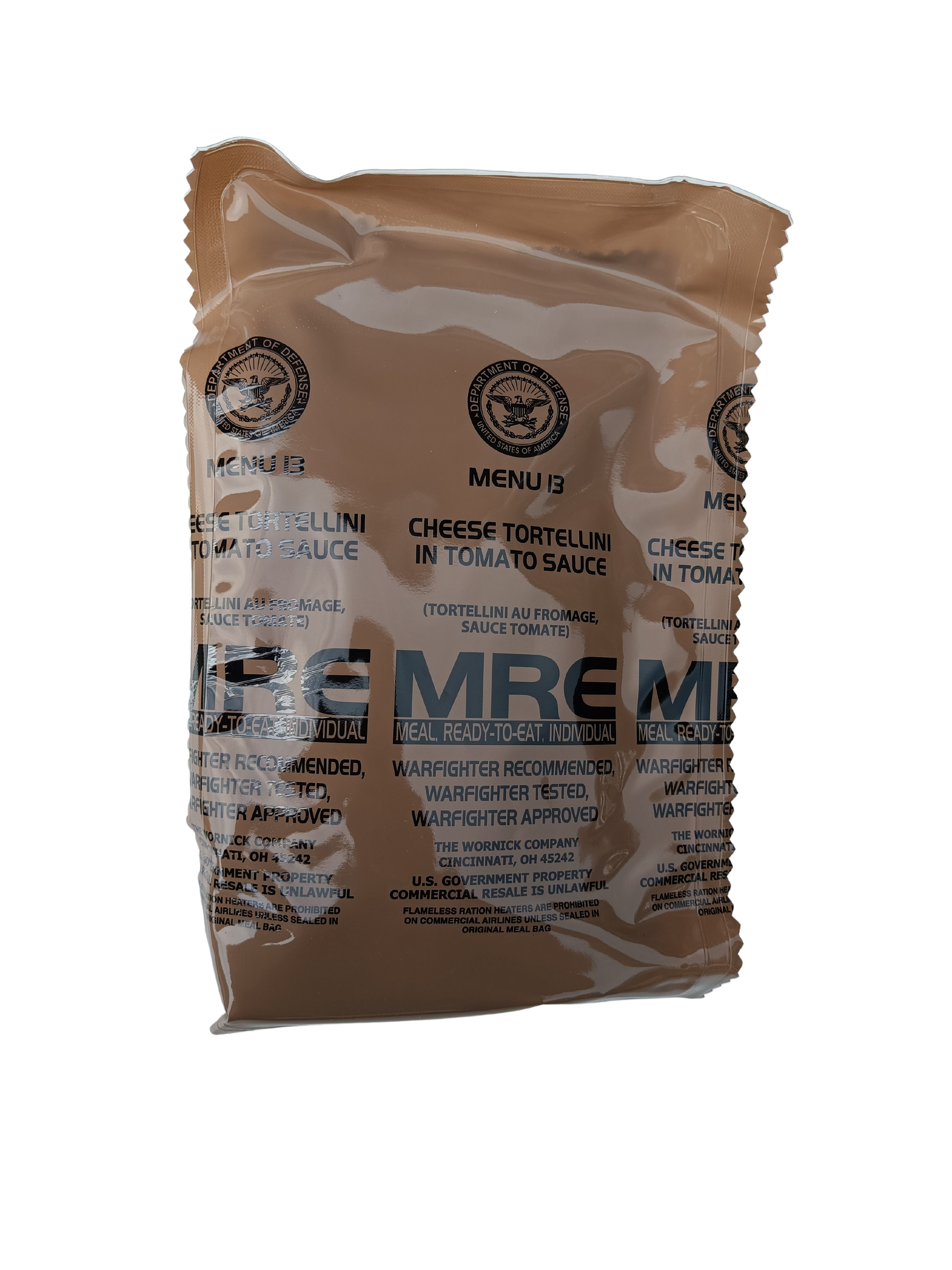 US MRE menu 13