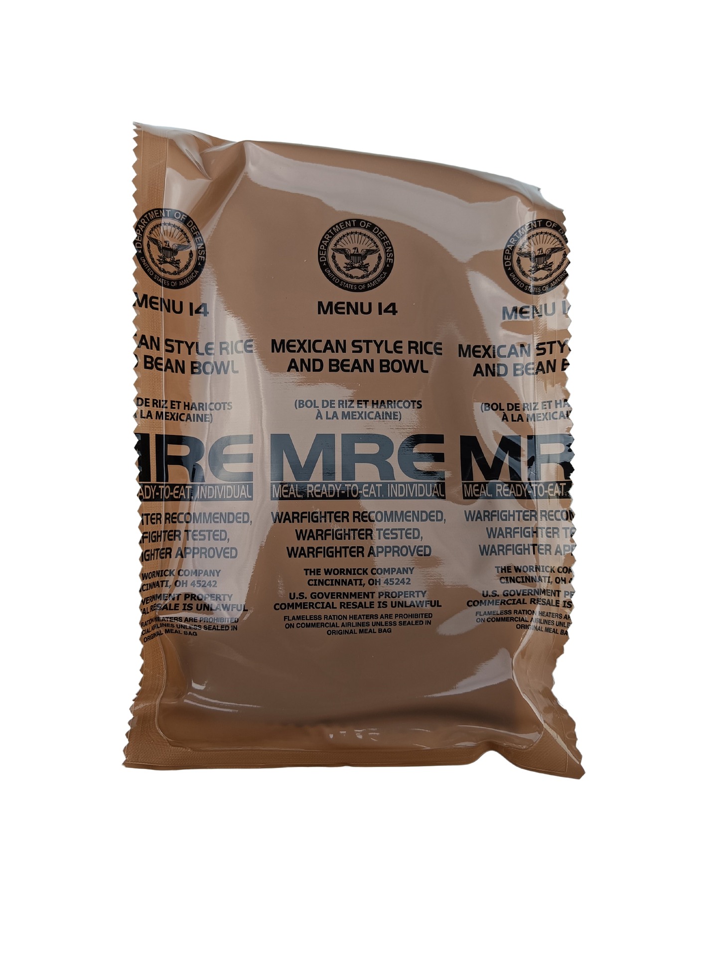 US MRE menu 14