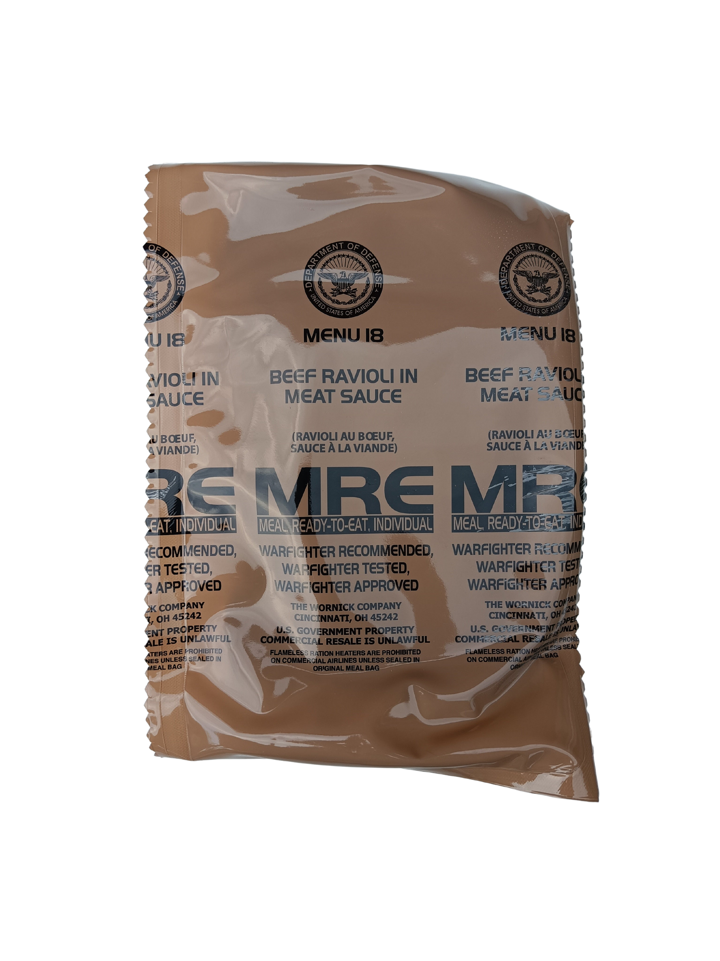 US MRE menu 18