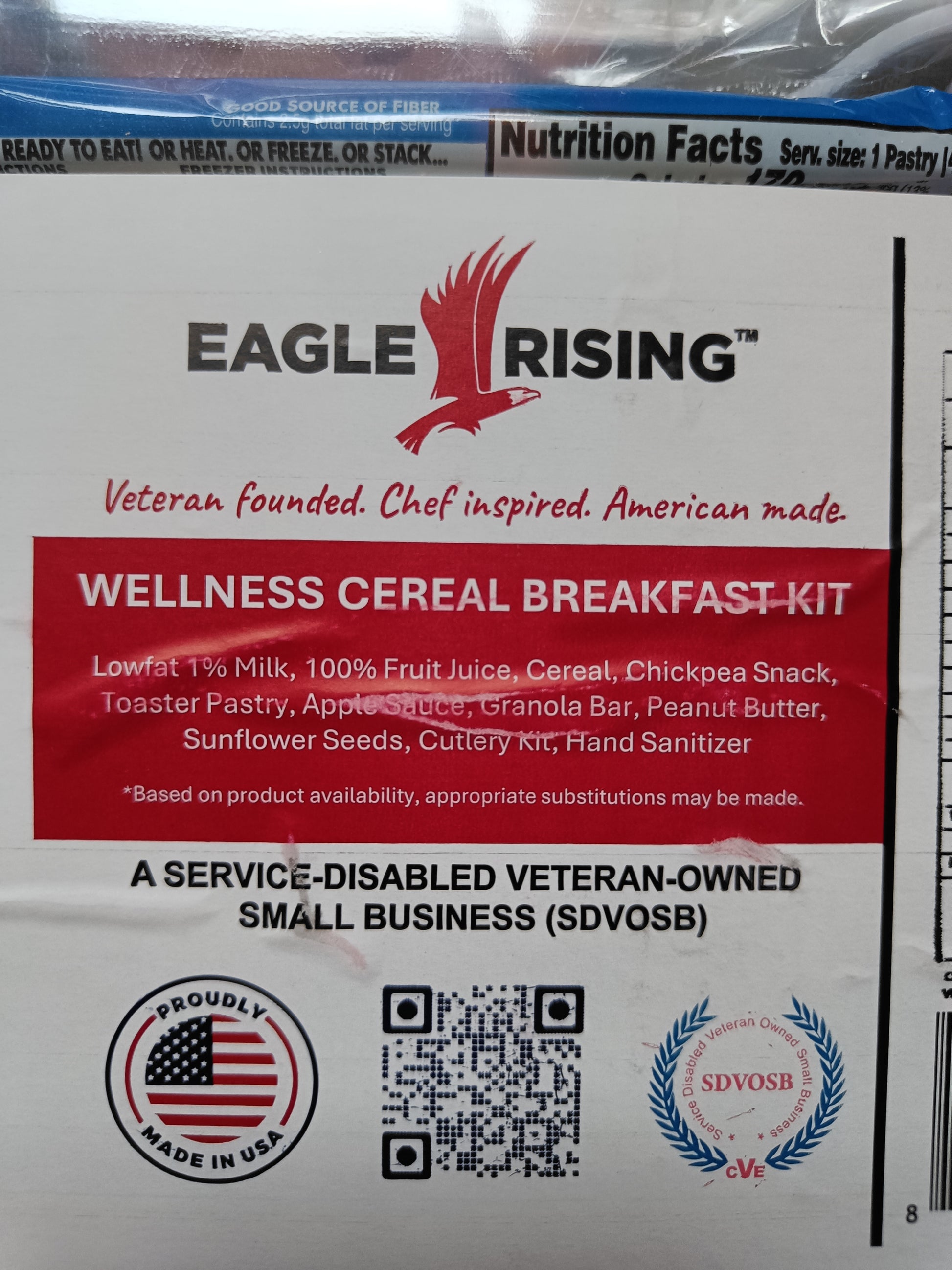 civilní us mre welless cereal breakfast kit