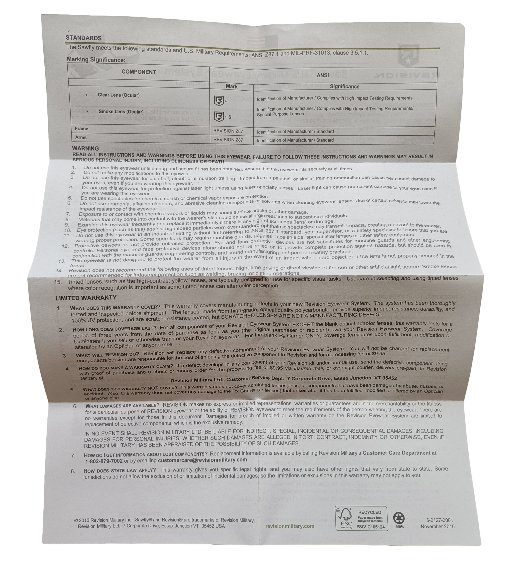 druhá strana návodu