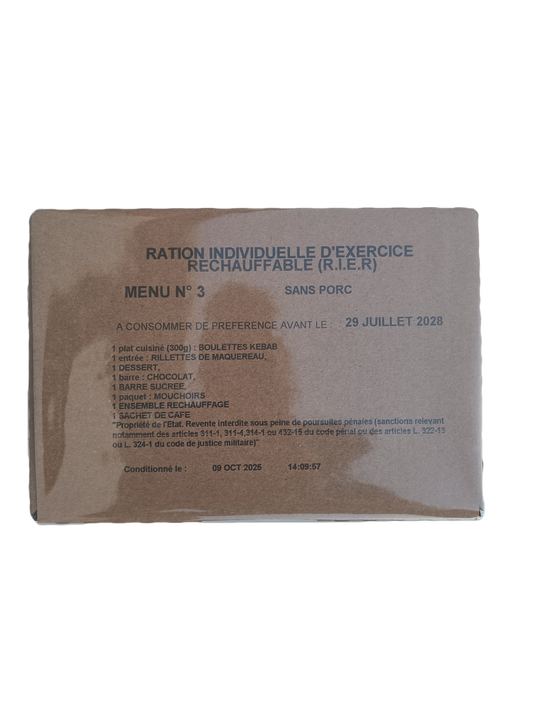 FR MRE 12h menu 3