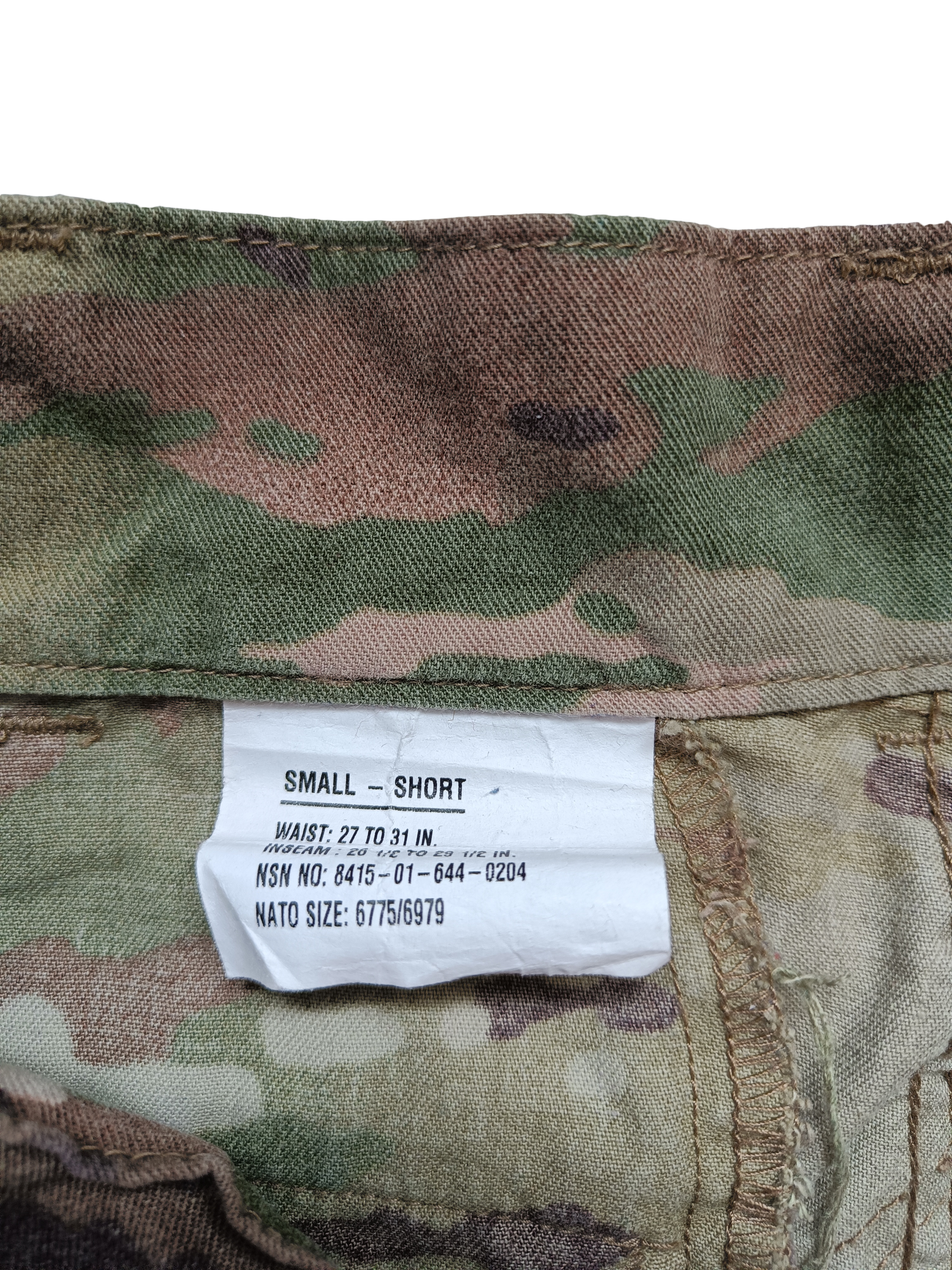 štítek s velikostí
