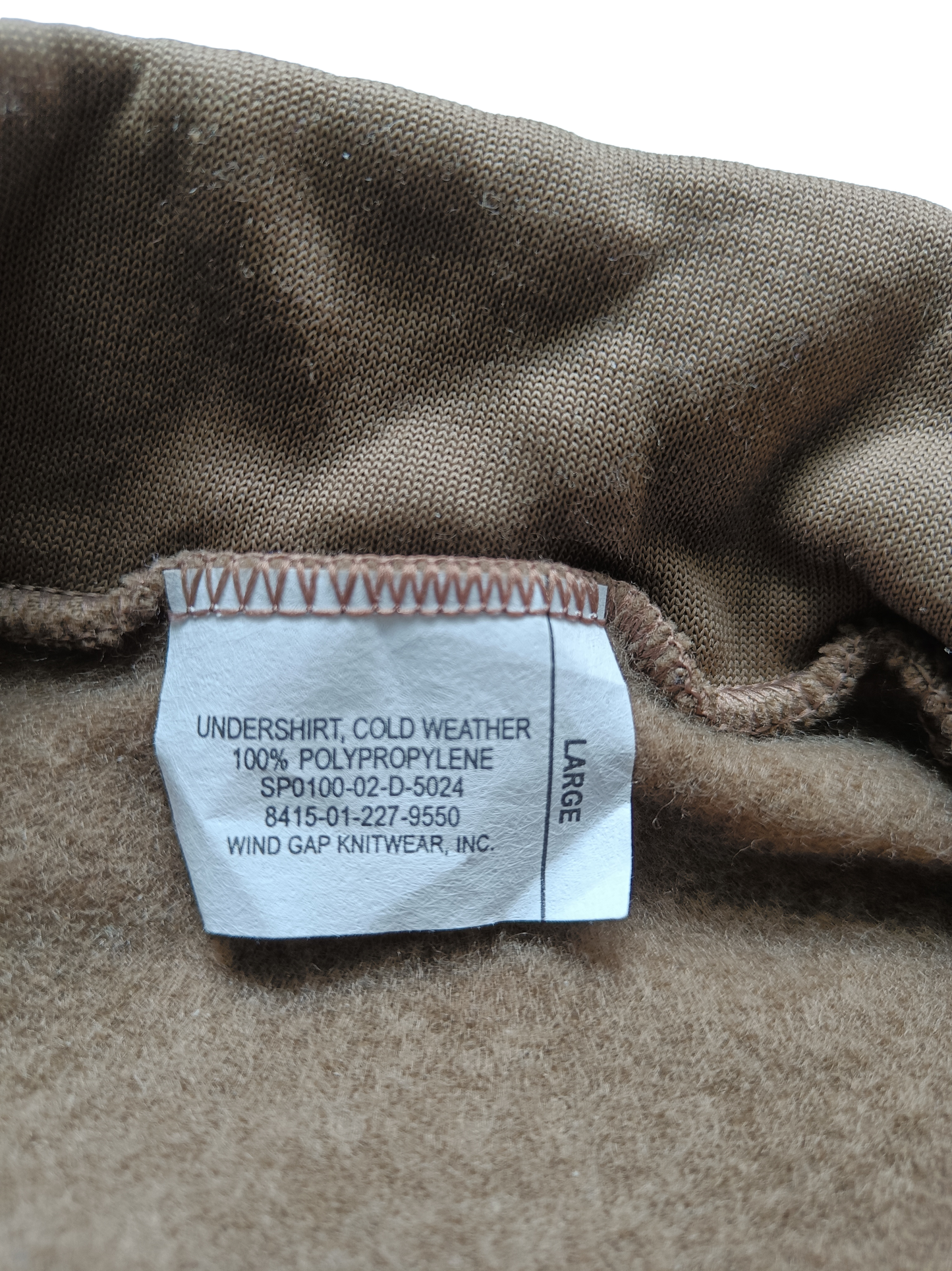 štítek s velikostí a popisem