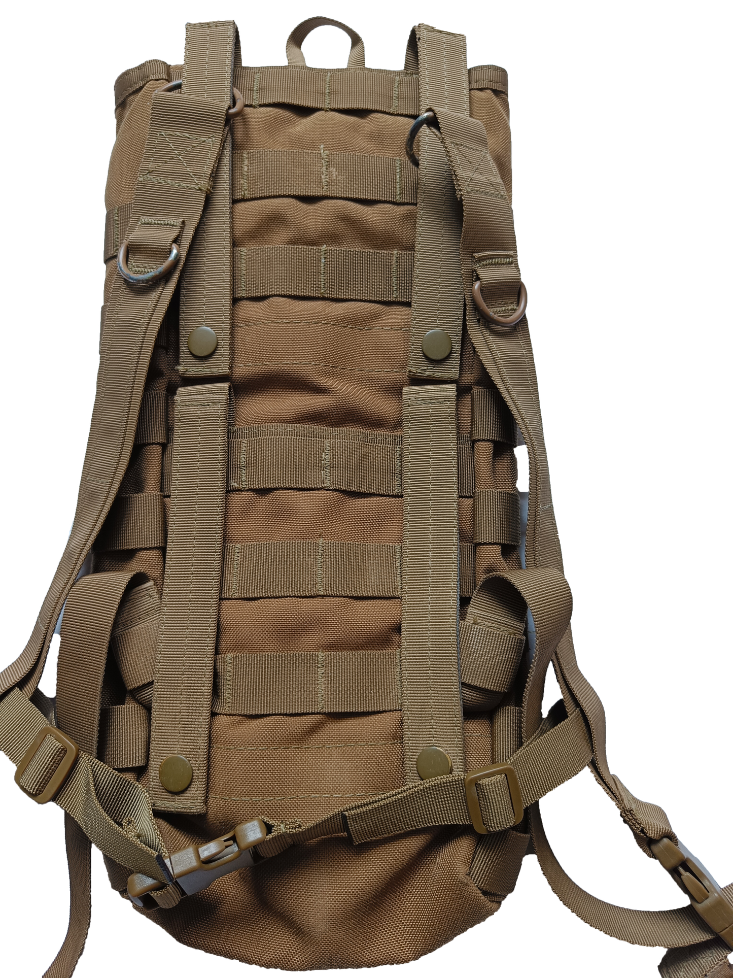 zadní strana se zádovými popruhy