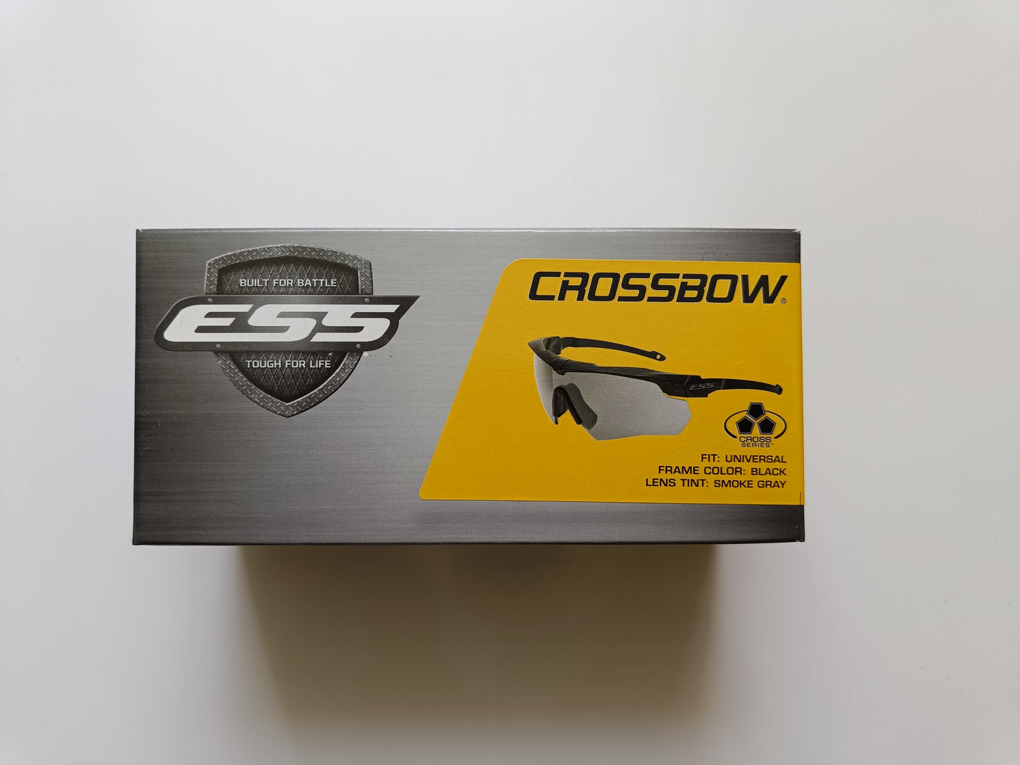 Krabice slunečních brýlí ESS Crossbow suppressor se šedými skly