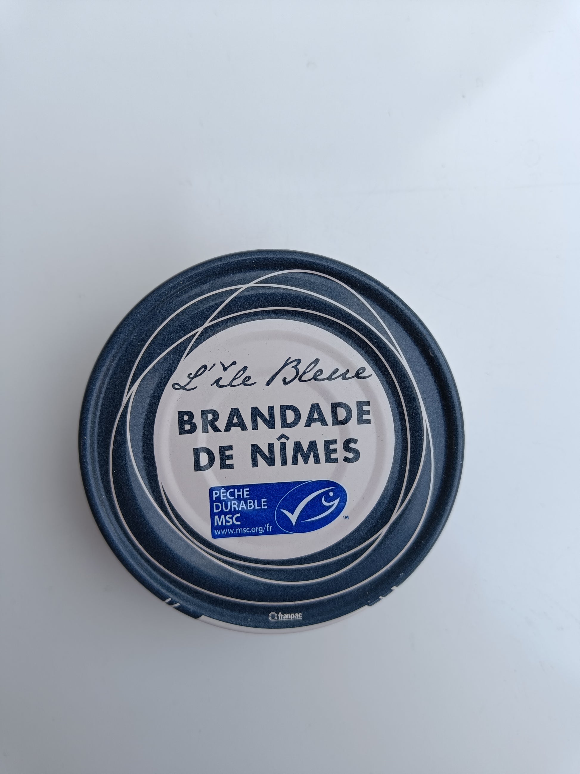 Konzerva Brandade de nimes z francouzského MRE